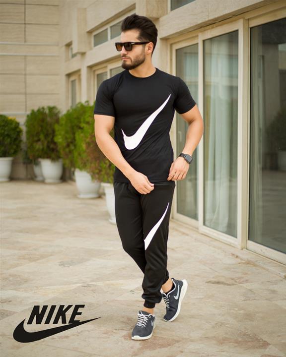 ست تیشرت و شلوار مردانه nikeمدل calin مدل 7888